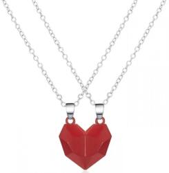 HARAHU Magnet Heart Nyakékek-Piros KP26945