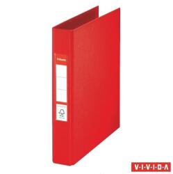 Esselte Gyűrűs könyv, 2 gyűrű, 42 mm, A5, PP, ESSELTE Standard , Vivida piros (47683) - fodicoaruhaz