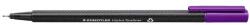 STAEDTLER Tűfilc, 0, 3 mm, STAEDTLER Triplus 334 , sötétlila (334-6)