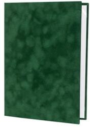  Oklevéltartó, A4, exkluzív, plüss, 1 db A4 oklevélhez, zöld (5999105015154) - fodicoaruhaz