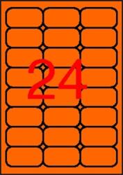 APLI Etikett, 64x33, 9 mm, színes, kerekített sarkú, APLI, neon narancs, 480 etikett/csomag (02871) - fodicoaruhaz