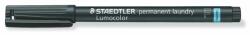 STAEDTLER Textil jelölő alkoholos marker, 0, 6 mm, kúpos, STAEDTLER Lumocolor® laundry 319 LM , fekete (319 LM F-9) - fodicoaruhaz