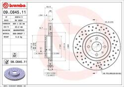 BREMBO Bre-09. C645.11 (09.c645.11)