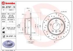 BREMBO Bre-08.9787. 1x (08.9787.1x)