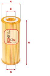 SOFIMA Filtru ulei SOFIMA S 5080 PE (S 5080 PE) - automobilus
