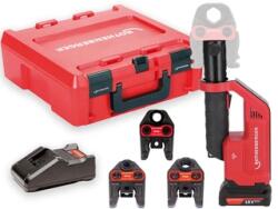 Rothenberger ROMAX COMPACT III akkus csőprés Compact | 18 V | 12 - 40 mm | 19 kN | Szénkefés | 1 x 2 Ah akku + töltő | Rocase-ben (1000004280)