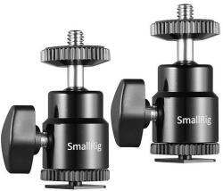 SmallRig 2db-os mini gömbfej 1/4-es csatlakozással, vakupapucs adapterrel (2059) (2059)
