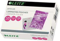 Leitz MINI iLam meleglamináló fólia, 65x95 mm, 125 mikron, 100db/csomag (33812) (33812)