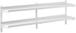 Royal Catering Fali polc - 2 polc - 30 x 200 cm (RCWR-2000.3)
