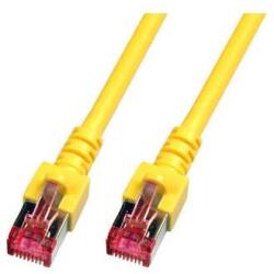 EFB Elektronik Cablu de retea din fibra optica cu miez de cupru, EFB Elektronik, S/FTP cat6A LSZH 1m, Galben (K5511.1)
