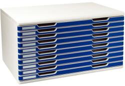 Multiform Fiókmodul Multiform A3, 10 fiók, kék