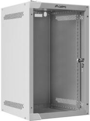 Lanberg 9U 10" fali rack szekrény 280x310mm ezüst (WF10-2309-10S) (WF10-2309-10S) (WF10-2309-10S)