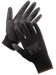 CERVA Manusi cu pelicula din poliuretan Bunting Evolution Black, negru, XL (10) (830950) - 24mag