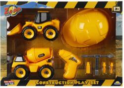 Sunman Set 2 vehicule de constructie si accesorii, Zapp Toys