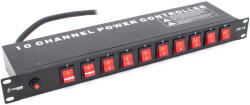 Thunder Germany PS-10 Rackbe építhető fényvezérlő kapcsolósor - mkaudio