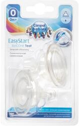 Canpol babies Canpol babies, EasyStart, tetina din silicon, curgere lenta, gat larg, 2 buc