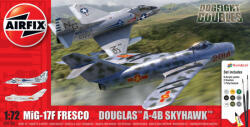 Airfix - Mig 17F Fresco Douglas A-4B Skyhawk Dogfight Double (A50185) (A50185)