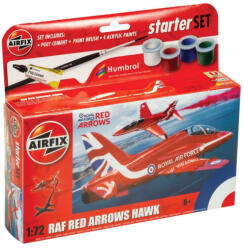 Airfix - Small Starter Set NEW Red Arrows Hawk (A55002) (A55002)
