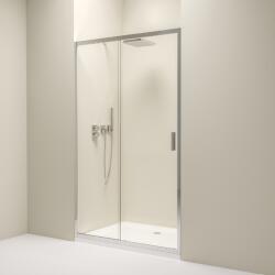 Erga Alpine, nyíló zuhanyajtó 140x195 cm, 6 mm átlátszó üveg, króm profil, ERG-V02-ALPINE-D140-CR (ERG-V02-ALPINE-D140-CR)