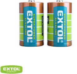 Extol Energy Alkaline Super Power góliát elem (alkáli) D/LR20 (1.5 V) 2 db/cs (42015)