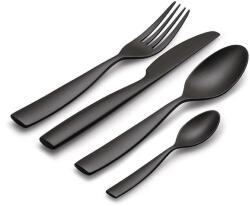 Alessi evőeszköz készlet Dressed En Plein Air 4 db - fekete Univerzális méret