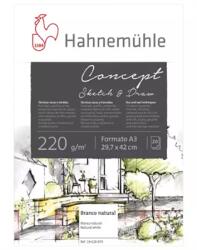  Skicctömb akvarell A/3 HAHNEMÜHLE Concept 20lap 220g