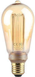 V-TAC Bec LED 4W, Filament, E27, ST64, Amber, 2200K (7147-B)