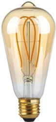 V-TAC Bec LED 5W, E27, Long Filament, Gold Glass, ST64, 1800K (7149-B)