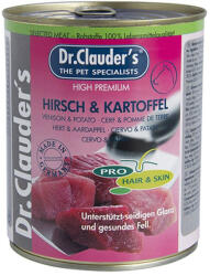 Dr.Clauder's Dr. Clauders Dog Selected Meat Szarvasos és burgonyás konzerv 800g (32254000)