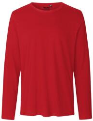 Neutral Tricou cu mânecă lungă pentru bărbați din bumbac organic Fairtrade - Roșie | L (NE-O61050-1000133227)