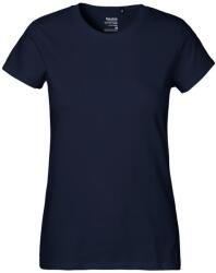 Neutral Tricou Classic pentru femei din bumbac organic Fairtrade - Albastru marin | XS (NE-O80001-1000212150)