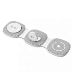 Tech-Protect A32 15W 3in1 Szürke MagSafe QI vezeték nélküli töltőállomás (x-130165)