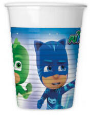 Procos PJ Masks, Pizsihősök műanyag pohár 8 db-os 200 ml (PNN94243)