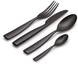 Alessi 4 személyes evőeszközkészlet Dressed 16 db - fekete Univerzális méret