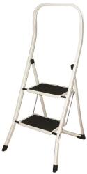 DRABEST Scara de bucatarie, otel, pliabila, 2 trepte, 150 kg, Drabest KSTEP (DR-ST-KITCH2)