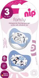 NIP Suzeta family silicon marimea 3 (16 - 32 luni), nip 31005