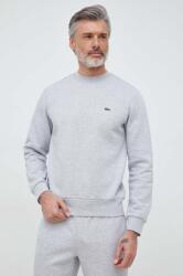 Lacoste felső szürke, férfi, sima - szürke S - answear - 34 990 Ft