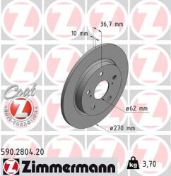 ZIMMERMANN Disc frana ZIMMERMANN COAT Z 590.2804. 20 (590.2804.20)
