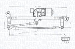 Magneti Marelli Sistem stergator parbriz MAGNETI MARELLI 064351737010 (064351737010) - automobilus