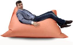  EMI narancssárga velúr babzsákfotel