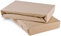  EMI capuccino 100% pamutjersey gumis lepedő: Kiságy 80 x 160 cm