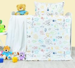 EMI Happy pamut gyerek ágyneműhuzat: Standard egyszemélyes szett 1x (200x140) + 1x (90x70) cm