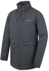 HUSKY férfi keményszárú kabát Nevr M, sötétszürke