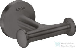 Hansgrohe AXOR UNIVERSAL CIRCULAR dupla akasztó, szálcsiszolt fekete króm 42812340 (42812340)