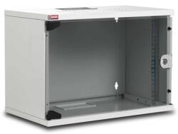 Lande LN-SH09U5440-LG-F0 NETbox SOHO 19" 9U 540x400 szürke fali rack szekrény (LN-SH09U5440-LG-F0) - nyomtassingyen