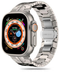 Tech-Protect Stainless Line szíj Apple Watch 42/44/45/49mm, titanium