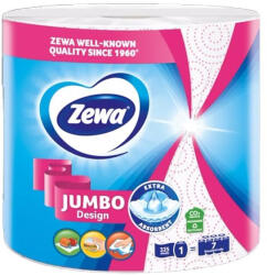 ZEWA Kéztörlő tekercses háztartási ZEWA Jumbo Decor 2 rétegű 1 tekercses 325 lap (57138) - papir-bolt