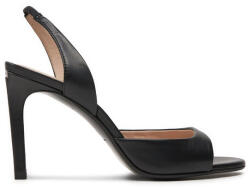 Calvin Klein Sandale Heel D'Orsay Sandal 90 Lth HW0HW02124 Negru