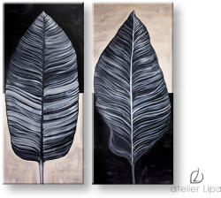  Szerzői reprodukció vászonra LISTÁK XOBDA044E2