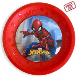  Pókember Crime Fighter micro prémium műanyag lapostányér 4 db-os szett 21 cm (PNN96271)